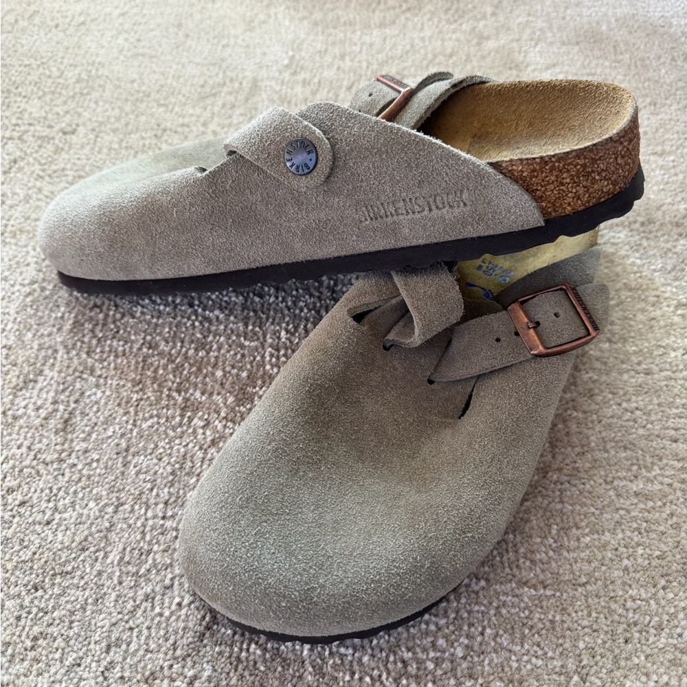 NWOT Birkenstock Boston Soft Footbed Clog